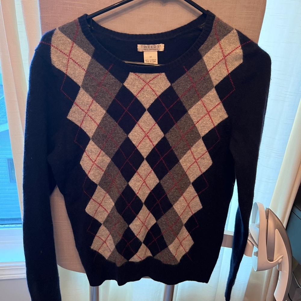 Tweeds cashmere sweater, size M